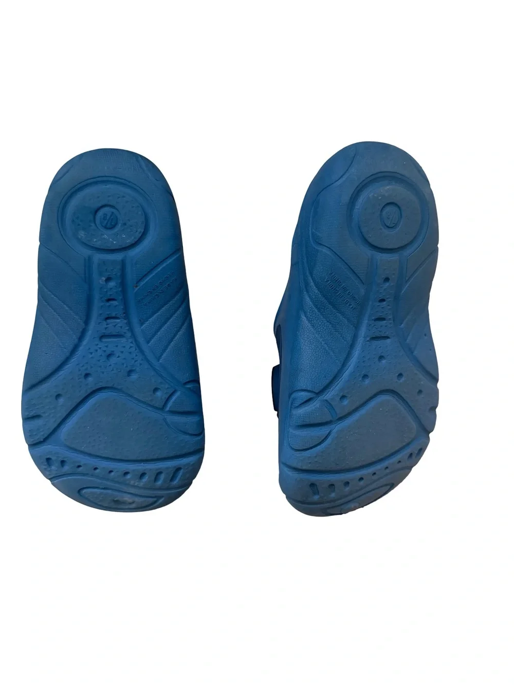 Disney Light Up Blue Kids Slip-On Sandals with Stitch Applique